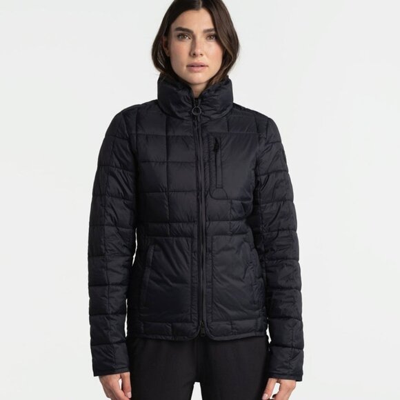 Lole Daily Jacket Black XL New with tags! light puffer jacket - Picture 1 of 16